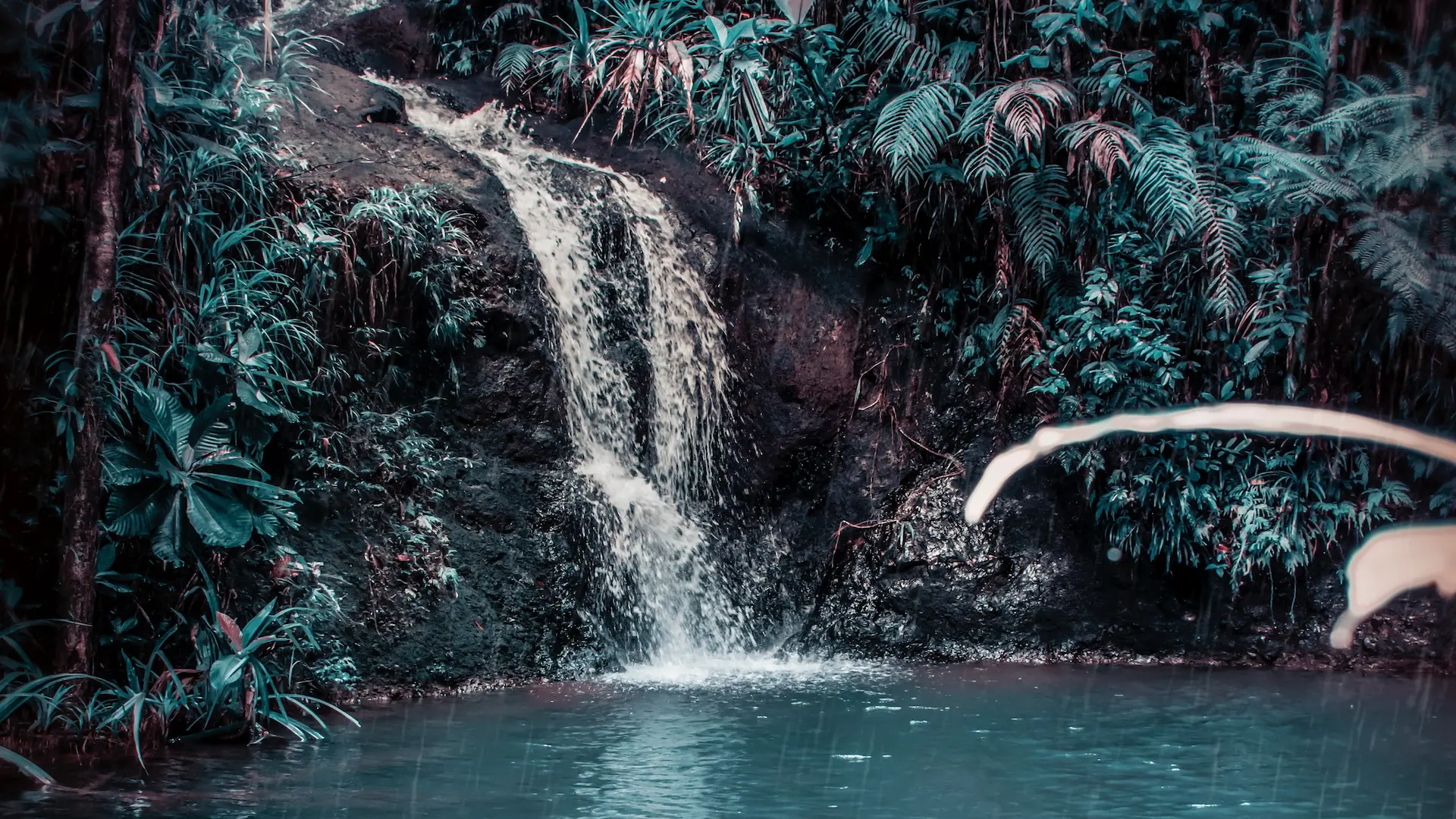 4k Waterfall Stream Forest Wallpaper 3840x2160